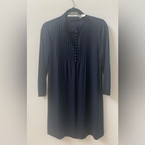SZ S/P  Laundry Navy Long Sleeve Dress